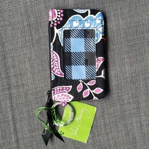 NWT- Vera Bradley Zip Wallet/ID Case